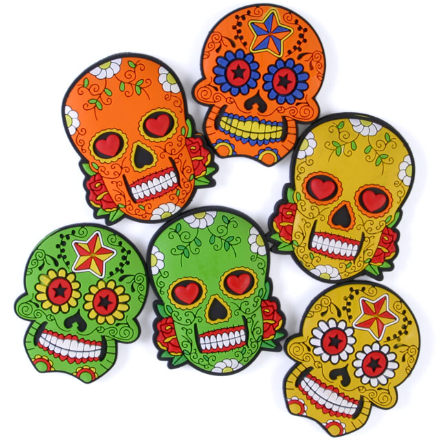 Candy Skull Magnet